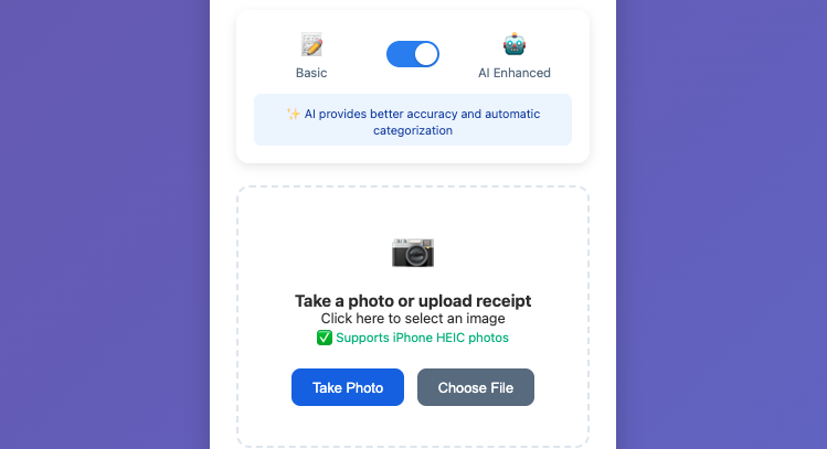 AI Receipt Scanner